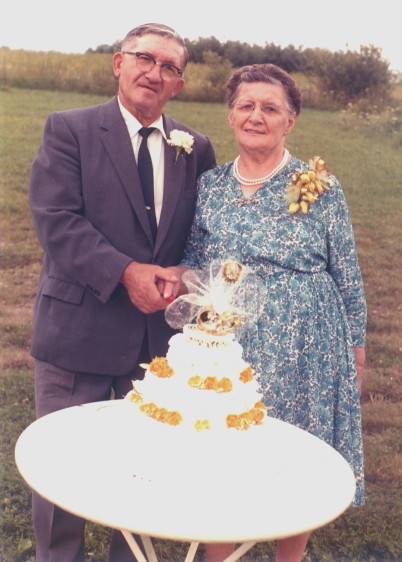 George
 and Anna (Petrak) Koshko's 50th anniversary in 1969